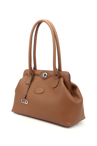 GÖNDERİ(R) Dámská / Dívčí taška Taba Floter z pravé kůže do ruky a přes rameno