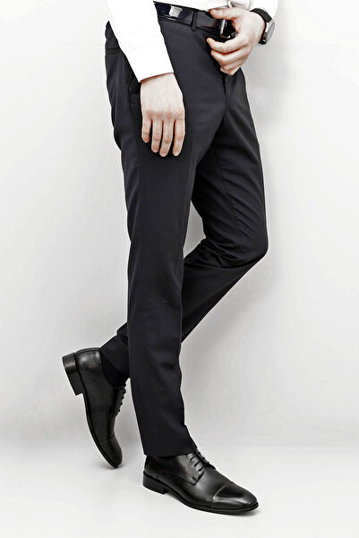 GÖNDERİ(R) Чоловічі чорні класичні туфлі на шнурівці Kosele на натуральній шкіряній підошві