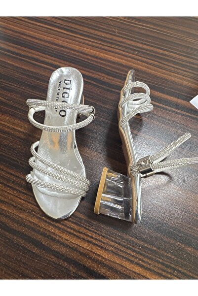 DİGGO Pantofi de seară cu talpă confortabilă pentru fete argintie