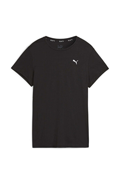 Puma Siyah Erkek Bisiklet Yaka Normal Kalıp T-Shirt 52512101-RUN FAVORITES GR...