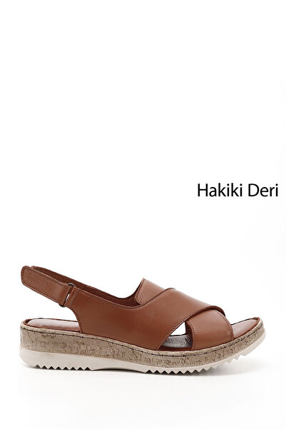 GÖNDERİ(R) Антични сандали от естествена кожа с велкро за жени/момичета