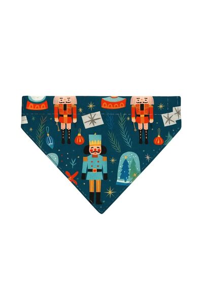 MS Pet Design باندانا للكلاب والقطط قابلة للتعديل - هدية عيد الميلاد لجندي ال...