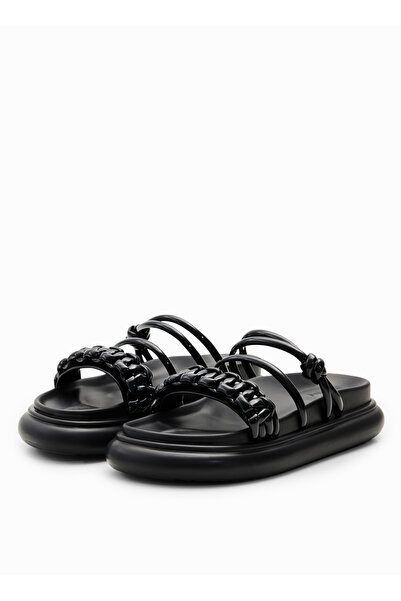 Desigual Siyah Kadın Terlik 24SSSP032000