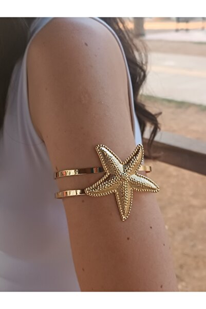 Blotch مشبك ذهبي قابل للتعديل على شكل نجم البحر من هيلين هيلينستيك بازو