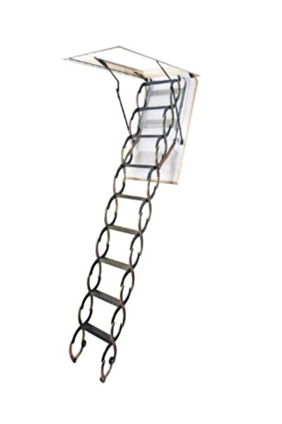 2mm Ahşap Akordeon Çatı Merdiveni 60 * 80 Cm