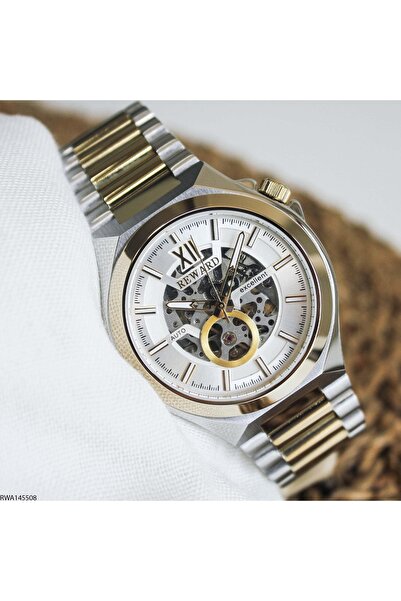 Reward RWA145508 Çelik Kordonlu Otomatik Erkek Kol Saati