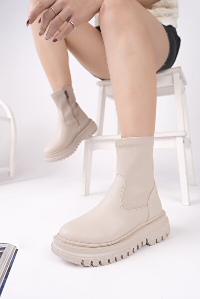 MUGGO PİTA Жіночі черевики на товстій підошві із застібкою-блискавкою