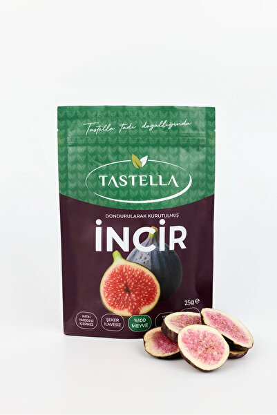 Tastella food Dondurularak Kurutulmuş İncir– Freeze Dried Meyve Cipsi – Sağlı...