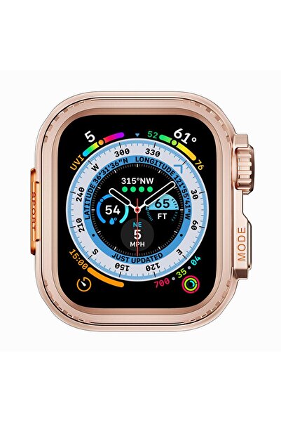 AktarMobile Apple Watch 7 8 9 45 mm uyumlu Watch Ultra Kasa Dönüştürücü & Ekr...