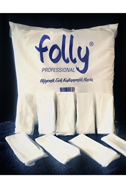 FOLLY Tek Kullanımlık Havlu 40x80cm (TEK TEK POŞETLİ)