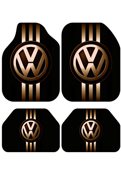 Artızon Volkswagen Kahverengi Golf Polo Passat Jetta Bora Caddy Dekor Oto Pas...