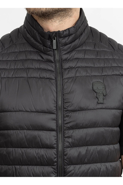 Karl Lagerfeld Siyah Erkek Yelek 505023500590