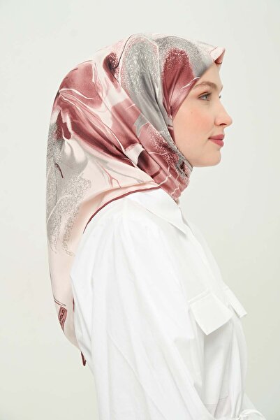 Madame Polo Eșarfă din raion cu model zilnic, anti-încrețire, anti-alunecare ...