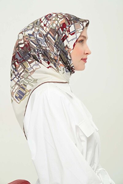 Madame Polo Eșarfă din raion cu model zilnic, anti-încrețire, anti-alunecare ...