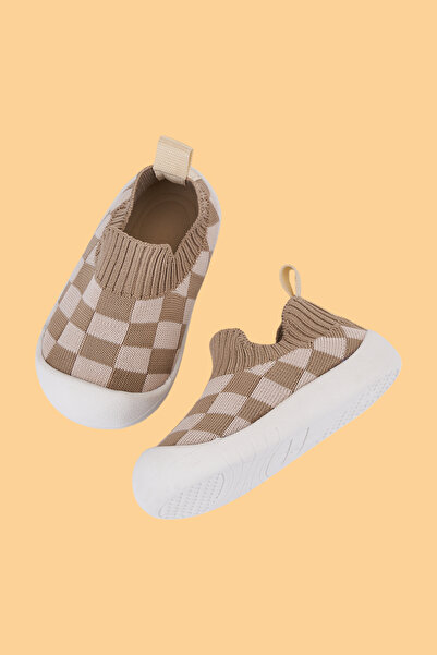 Mumenim Guula Baby & Kids Beige-Mink Flexible, Comfortable, Non-Slip Orthopedic Sole First Step Sports Shoes & Sneakers