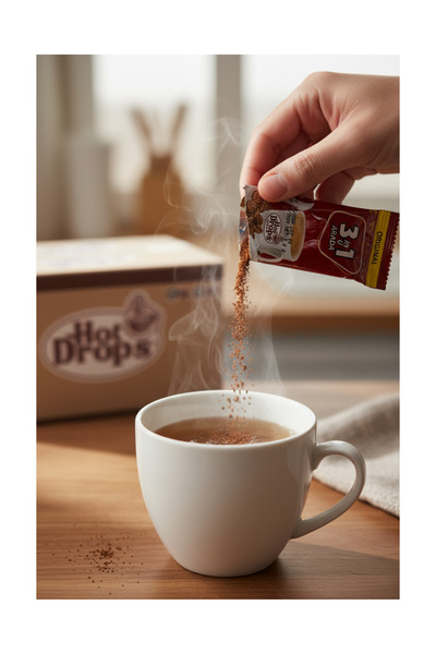 Midyatziv Hot Drops 3ü1 Arada Otobüs İkramlık Hazır Kahve 9 Gr X 800 Adet 1 Koli