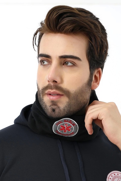 Bilenn Tekstil Γιακάς λαιμού Paramedic Baf - Μαύρο