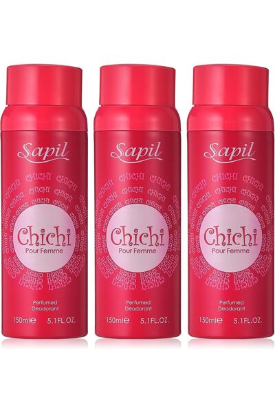 sapil Chichi For Women 3 X 150ml Deo