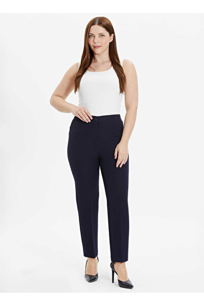 Selen Normal Bel Siyah Kadın Pantolon 24YSL5159-BB Beden: 44