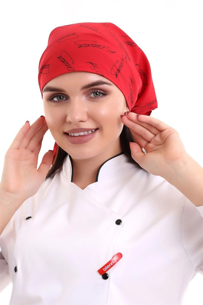 Bilenn Tekstil Bandana - 1908 Kırmızı Kemal Atatürk