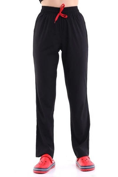 Bilenn Tekstil بنطلون ليكرا ناعم - 6403 أسود ناعم