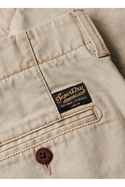 SUPERDRY Normal Krem Erkek Şort M7110397A7MO_VINTAGE INTERNATIONAL