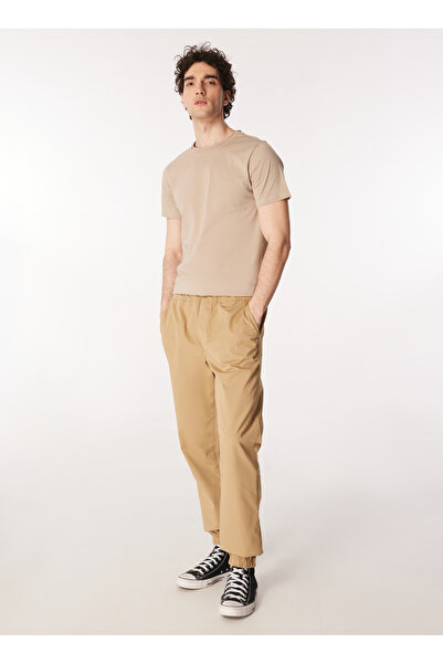 Lee Cooper Men's Cargo Pants - Regular Leg, Camel Hair, JOGGER, 242 LCM,221006, 3 CAMEL