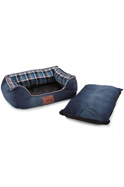 zola Pet crib, Zola®, rectangular, removable cushion, blug model, 54x42x16 cm