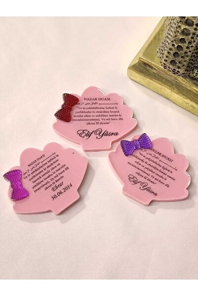 Demet Art Studio Reçineye Hayat Veriyoruz Epoksi 10 Adet Hatıra Pembe Midye M...