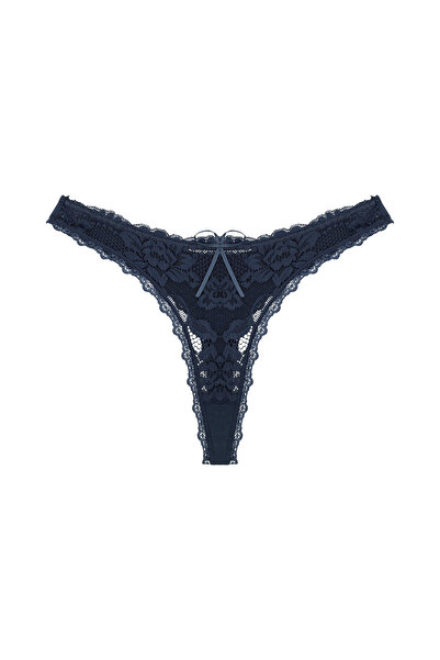 Zena 5'li Önü Dantel Arkası Pamuklu String Kadın Külot