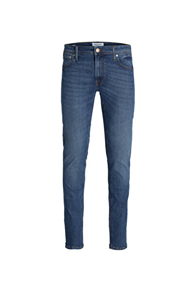 Jack & Jones JJILIAM JJORIGINAL SQ 223 Erkek Düşük Bel Skinny Fit Denim Pantolon