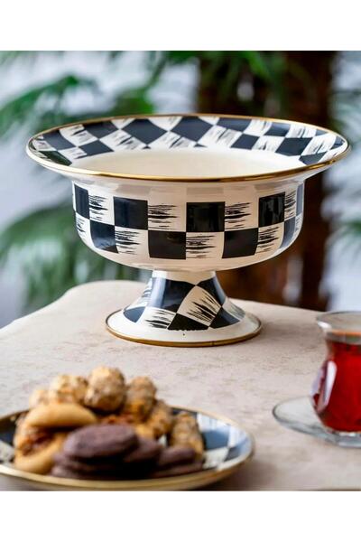 Santara Acar Qualita King Emaye Meyvelik Dama Decor