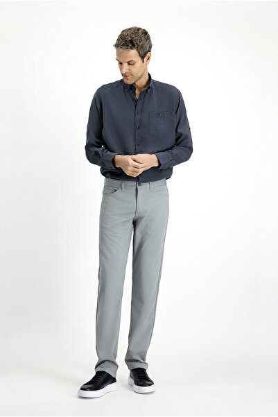 Kiğılı Regular Fit Kanvas / Chino Pantolon
