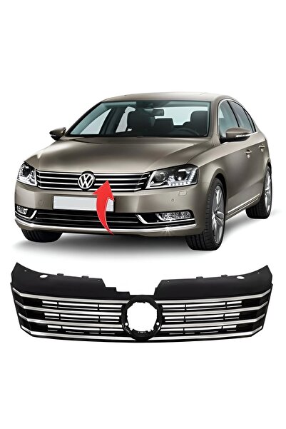 gkl Vw Passat B7 2011-2015 Ön Panjur Krom Parlak Siyah 3AA853651
