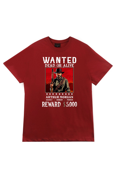 fame-stoned Red Dead Redemption 2 - Game Printed Unisex 100% Cotton T-Shirt