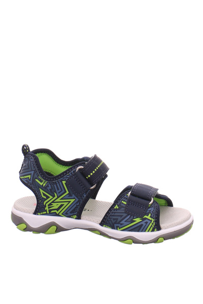 Superfit Lacivert - Yeşil Erkek Çocuk Sandalet 1-009470-8040-3