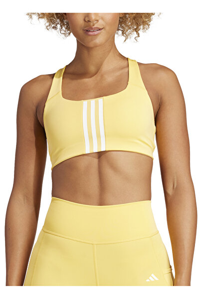 adidas IN0824 PWIM Turuncu Kadın O Yaka Slim Fit Sporcu Sütyeni