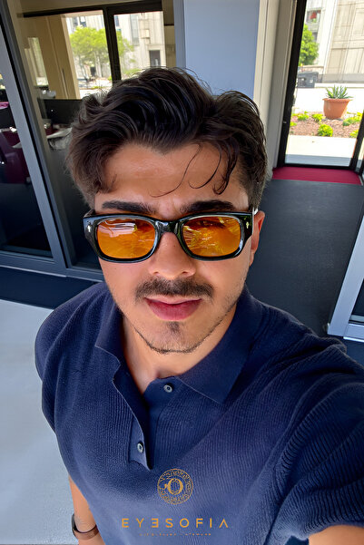 Eyesofia Marco Unisex Transparent Black New Season Popular Image Glasses