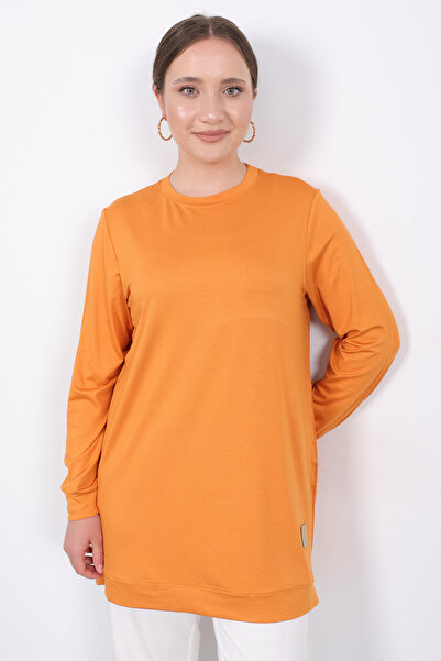 Linvey Yazlık Günlük İnce Penye Kumaş Kadın Tunik