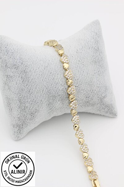 XUPING JEWELRY نمط اللؤلؤة/XUPING مجوهرات القلب الزركون حجر سوار