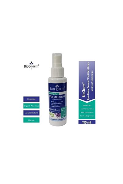 BioCharm AYAK BAKIM SERUMU - Ayak Kokusu Karşıtı, Nasır Karşıtı - Topuk Çatla...