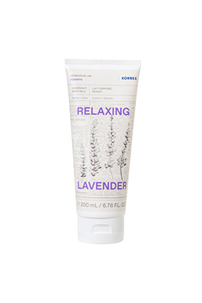 korres Overnight Body Milk Relaxing Lavender 200 ml