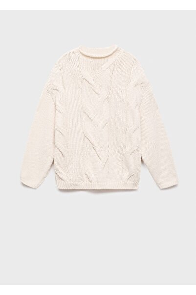 MANGO Woman Triko oversize kazak