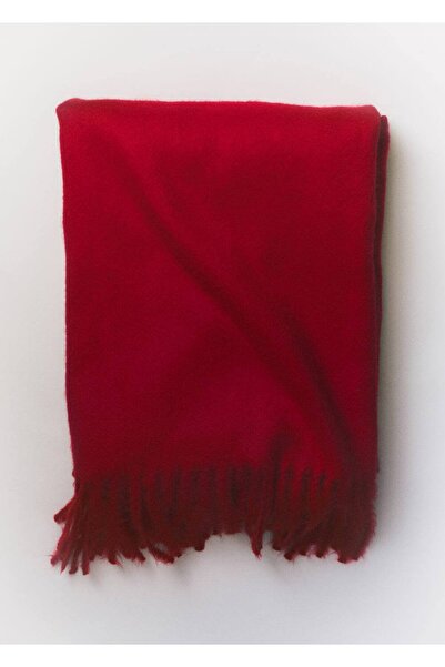 MANGO Woman Püsküllü atkı