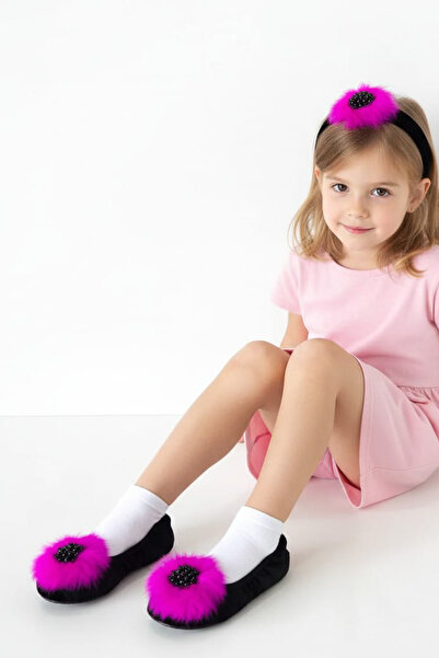 CEYDA SHOES Дитячі домашні капці - комплект з коронкою, дитячі шкарпетки, шка...