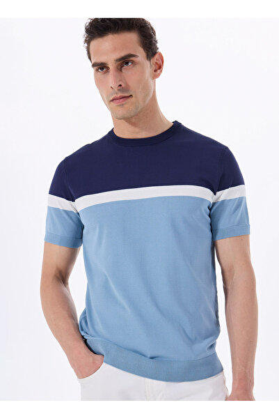 Fabrika İndigo Erkek Bisiklet Yaka Basic Rayon Karışımlı Kazak F4SM-KZK 0732