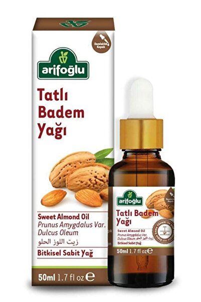 Arifoğlu Badem Yağı Tatlı 50ml %100 Saf Sweet Almond