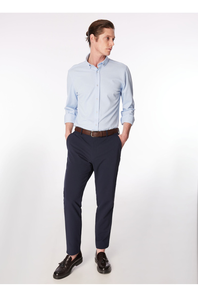 Fabrika Lacivert Erkek Basic Chino Pantolon F4SM-PNT 0720
