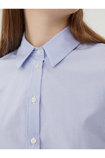 Loft Crop Cămașă Damă U.mânecă