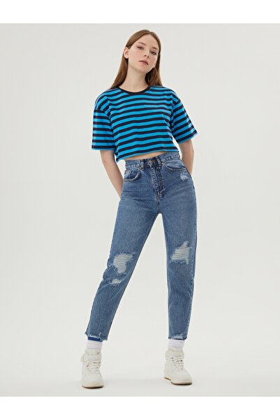 Loft Pantaloni de damă Mom Regular Fit